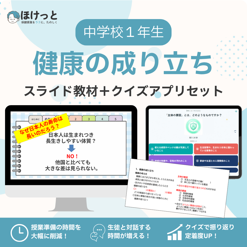 健康の成り立ち商品説明画像①