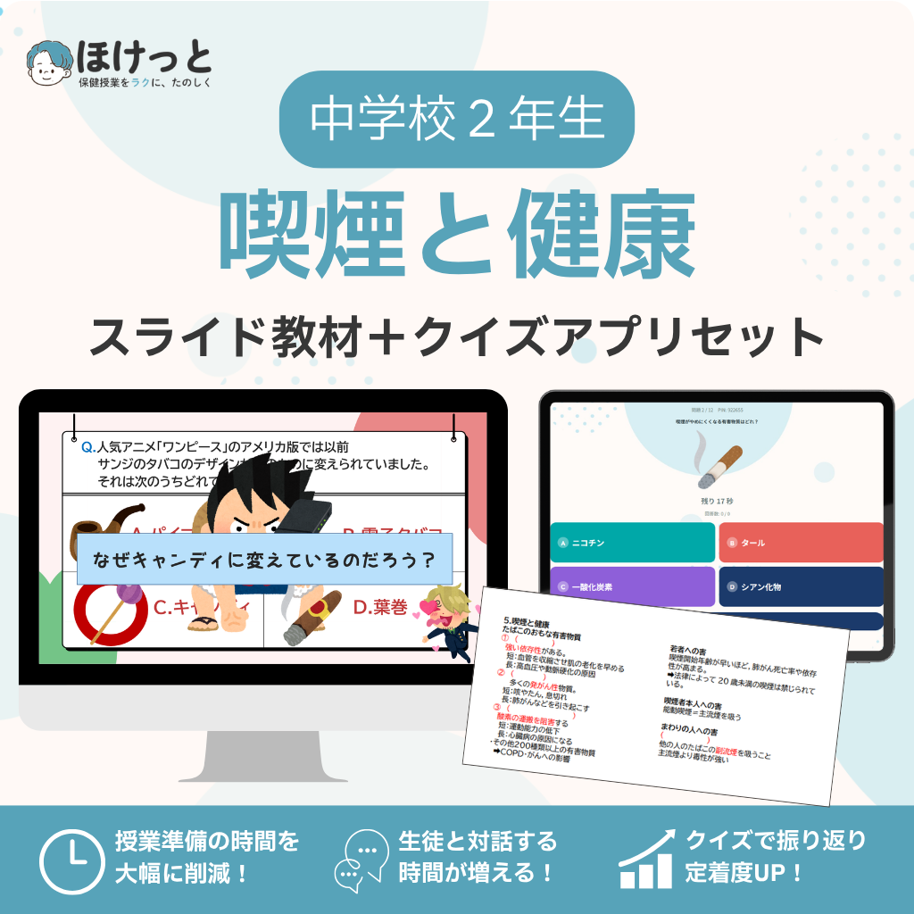 喫煙と健康商品説明画像①